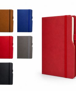 Termoderi Kapaklı Defter ( 13 x 21 cm ) - Taba