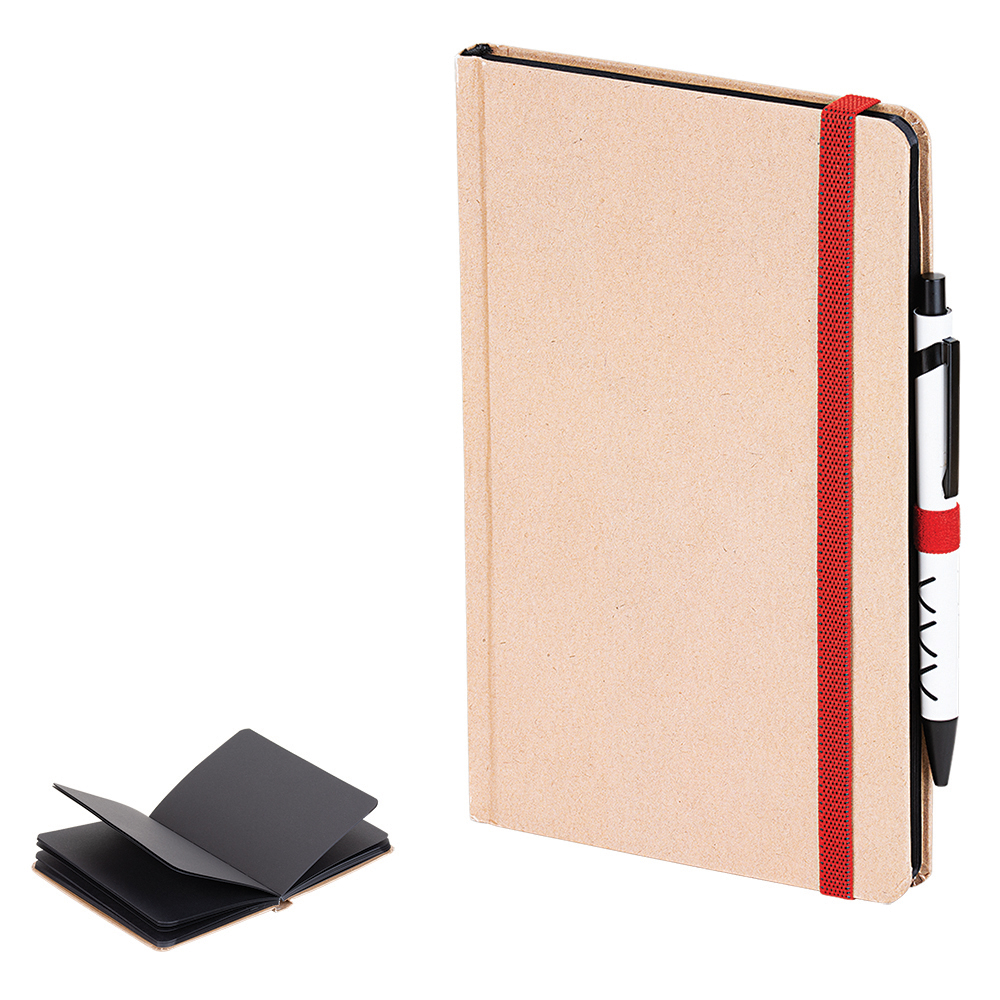 Kraft Sert Kapak Defter ( 13 x 21 cm ) - Kraft