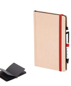 Kraft Sert Kapak Defter ( 9 x 14 cm ) - Kraft