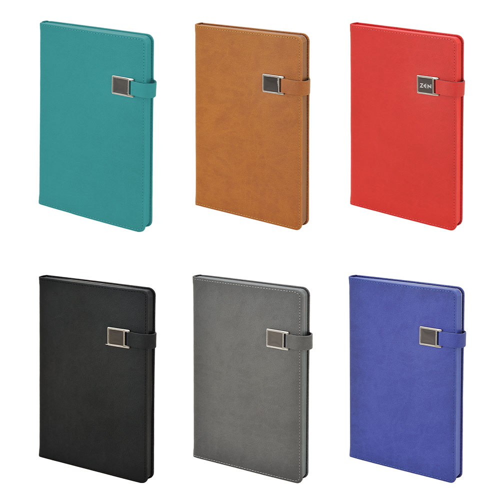 Termoderi Kapaklı Defter - Füme