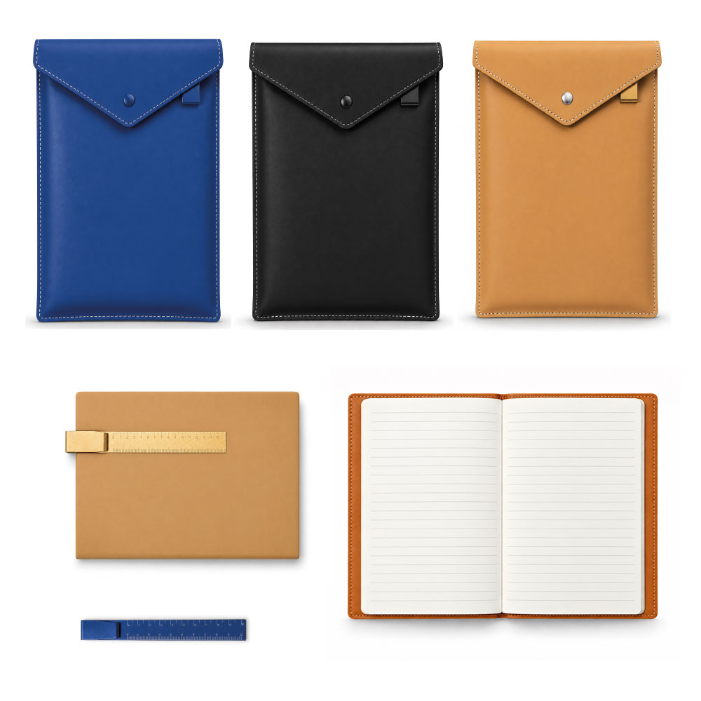 Yumuşak Kılıf Çizgili Defter - Taba