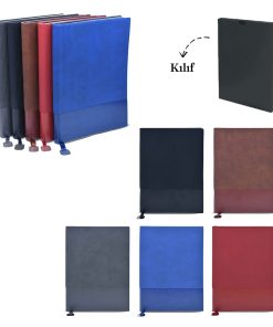 Yumuşak Kapak Kılıflı Defter 16 x 22 cm - Kırmızı