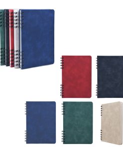Sert Kapaklı Spiralli Defter 14,2 × 21 cm - Lacivert
