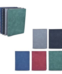 Yumuşak Kapaklı Spiralli Defter 14,4 x 21,2 cm - Yeşil