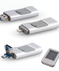 32 GB Metal USB Bellek - Gümüş / 32 GB