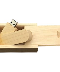 16 GB Ahşap USB Bellek - Ahşap / 16 GB