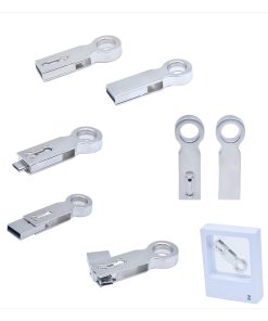 8 GB Metal USB Bellek - Gümüş / 8 GB
