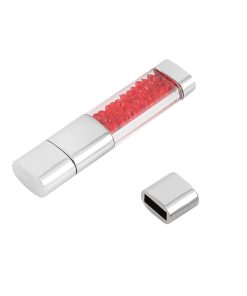 8 GB Kristal USB Bellek - Mavi / 8 GB