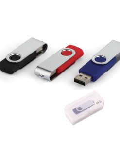 32 GB Döner Kapaklı USB Bellek - Siyah / 32 GB
