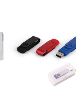 64 GB Metal Renkli USB Bellek - Beyaz / 64 GB