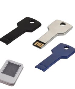 16 GB Metal Anahtar USB Bellek - Siyah / 16 GB