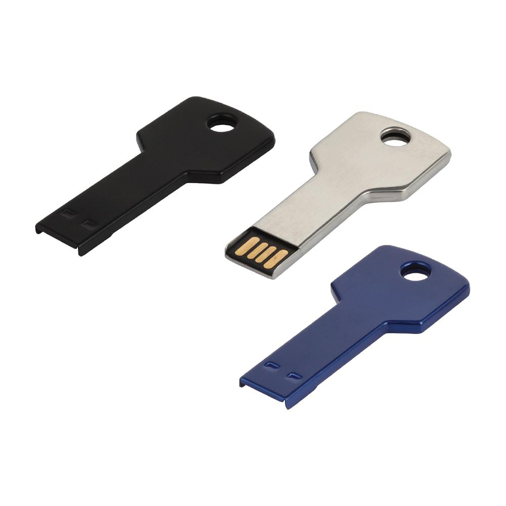 4 GB Metal Anahtar USB Bellek - Gümüş / 4 GB