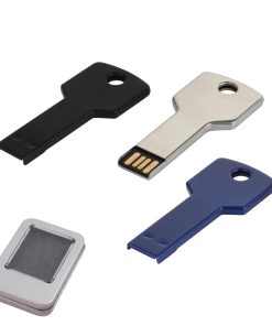 8 GB Metal Anahtar USB Bellek - Gümüş / 8 GB