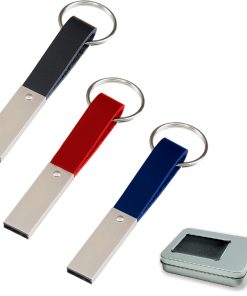 32 GB Metal USB Bellek Anahtarlık - Siyah / 32 GB