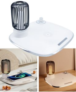2'si 1 Arada Wireless Şarj Cihazı - Beyaz