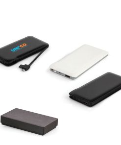 8000 mAh Power Bank Mobil Şarj Cihazı - Siyah