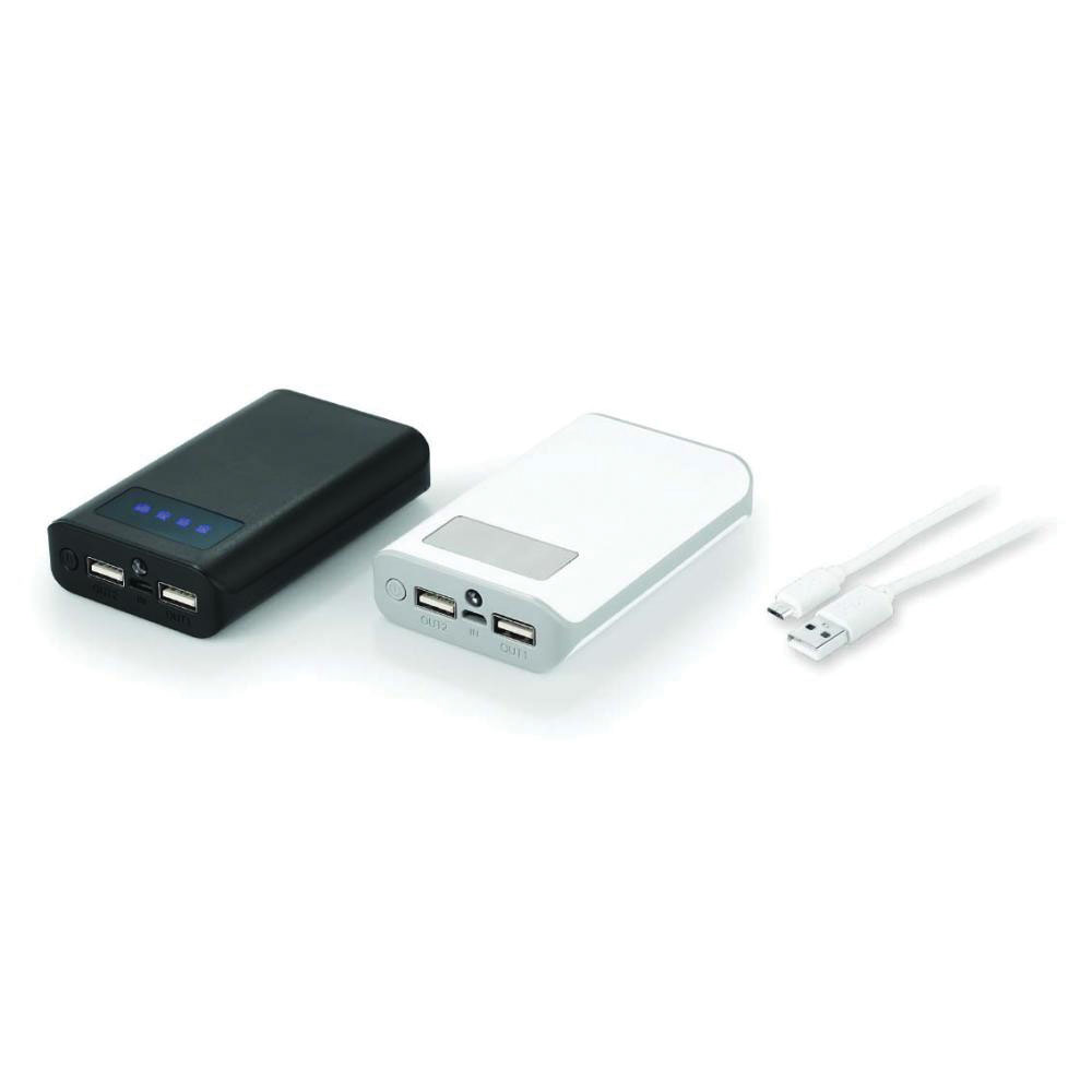 7800 mAh Power Bank Mobil Şarj Cihazı - Siyah
