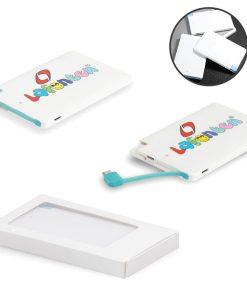 2500 mAh Power Bank Mobil Şarj Cihazı - Beyaz