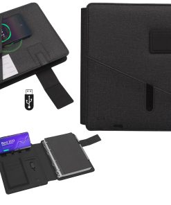 Powerbank 8000 mAh 32 GB USB Wireless Organizer - Füme / 32 GB