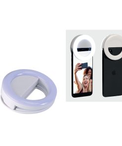Klipsli Selfie LED Işık - Beyaz