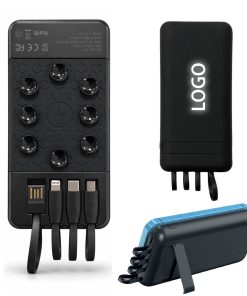 Vakumlu Wireless Powerbank - Siyah