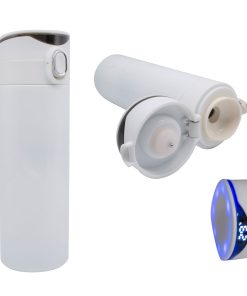 Dereceli Led Göstergeli Termos 450 ML - Beyaz / 450 ML
