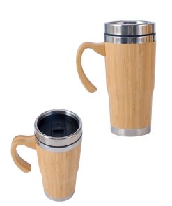 Bambu Termos Bardak 450 ml - Bambu / 450 ML