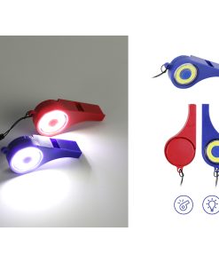 LED Işıklı Düdük - Mavi