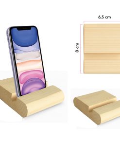 Ahşap Telefon Standı - Ahşap