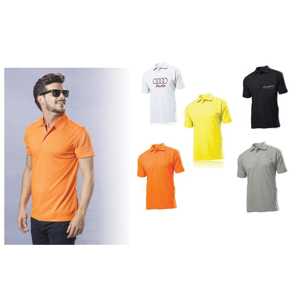 Polo Yaka T-Shirt - Siyah